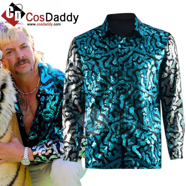 tiger king sequin shirt